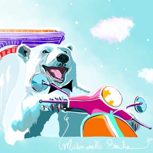 Ours Gustave en vadrouille