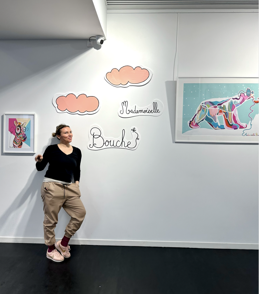 Exposition Mademoiselle Bouche à la salle de l'Écrin à Talant
