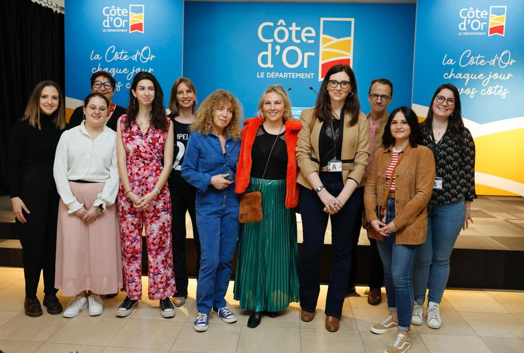 Sélectionnée par le Conseil général de Côte d'Or pour la journée des femmes en. 2025