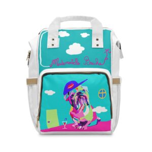 Sac à dos Mademoiselle Bouche avec le chien Mister BOULEDOGUE ! PRIX : 99.00€ TTC