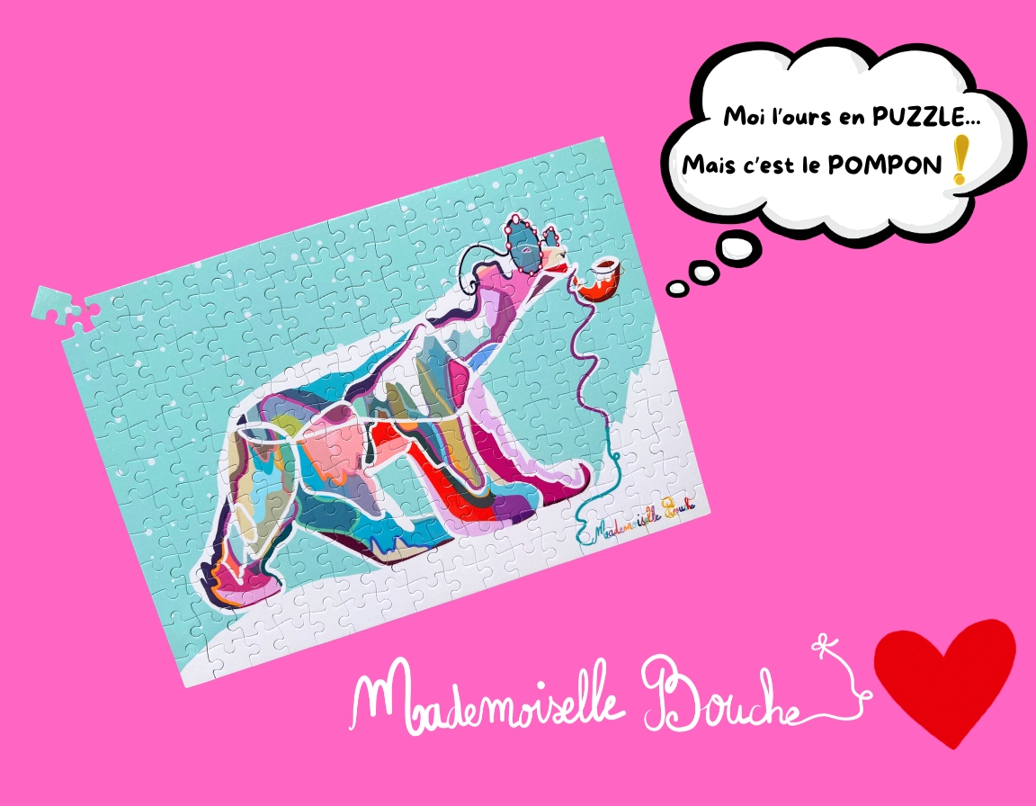 PUZZLE OURS POMPON - 192 PIÈCES – Image 6
