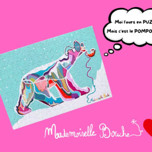 PUZZLE OURS POMPON - 192 PIÈCES