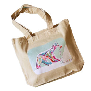 Sac pompon de l'artiste Mademoiselle Bouche