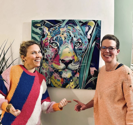 Sweet Jungle - Oeuvre unique sur PLEXIGLAS