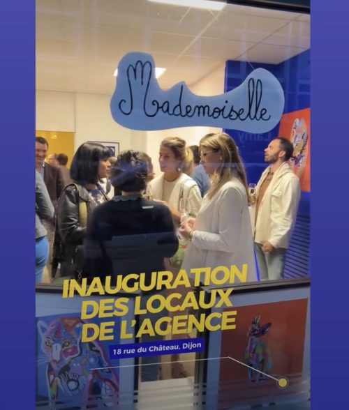 Inauguration de l'Agence Moutarde, agence de communication à Dijon