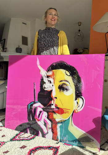 GAINSBOURG - art sur plexiglas